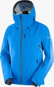 Salomon Outlaw 3L Shell Skijacke indigo bunting/ebony/white (Herren)