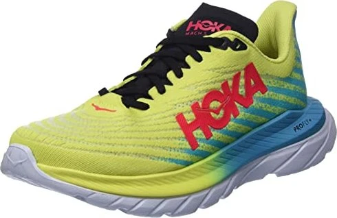 Hoka Mach 5 evening primrose/scuba blue (Herren)