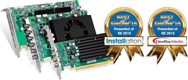Matrox C900, 4GB GDDR5, 9x Mini HDMI