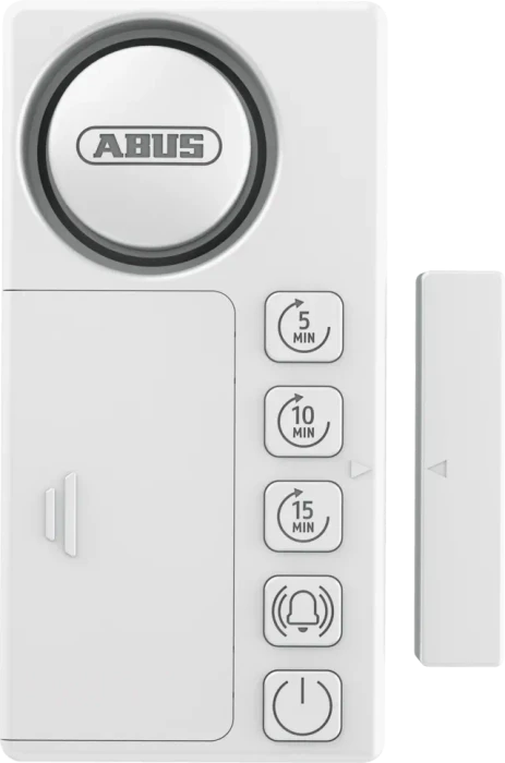 ABUS Time2Close Fensteralarm mit Countdown-Funktion, Schließ-/Öffnungssensor