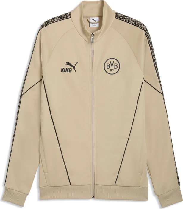 Puma Borussia Dortmund King Anthem Jacke alabaster/puma black (Herren)