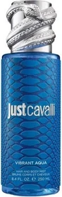 Roberto Cavalli Just Cavalli Vibrant Aqua Hair & Body Mist, 250ml