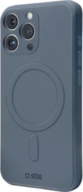 SBS Mobile Instinct Mag Cover für Apple iPhone 15 Pro Max blau
