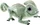 Heunec Die Schule der magischen Tiere Chamäleon Caspar liegend 23cm (620377)