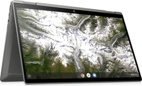 HP Chromebook x360 14c-ca0220ng, Mineral Silver, Pentium Gold 6405U, 4GB RAM, 64GB Flash, DE