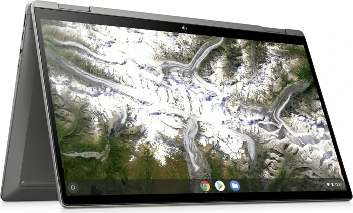 HP Chromebook x360 14c-ca0220ng, Mineral Silver, Pentium Gold 6405U, 4GB RAM, 64GB Flash, DE