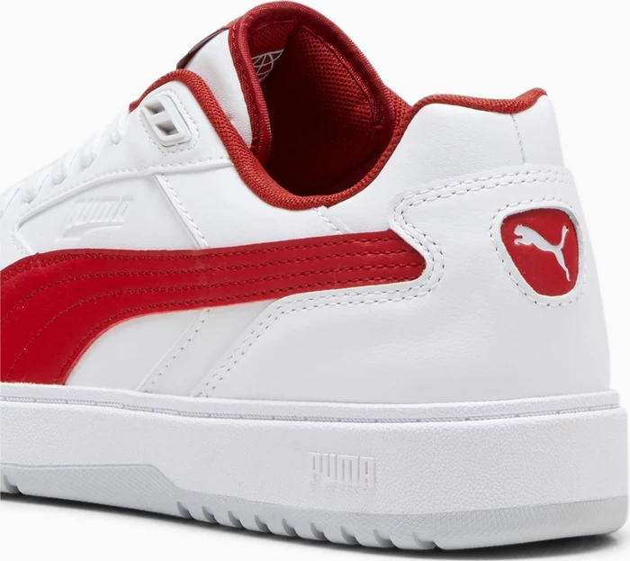 Puma Doublecourt puma white/club red