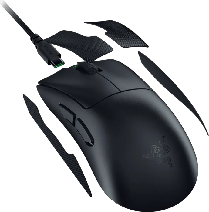 Razer DeathAdder V4 Pro schwarz, USB