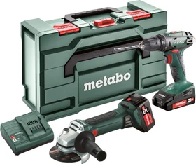 Metabo Combo Set 2.4.3 Akku-Maschinenset inkl. Koffer + 2 Akkus 2.0/4.0Ah