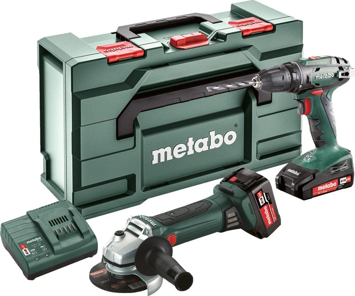 Metabo Combo Set 2.4.3 Akku-Maschinenset inkl. Koffer + 2 Akkus 2.0/4.0Ah