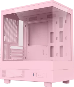 DarkFlash DB330M Pink, Glasfenster