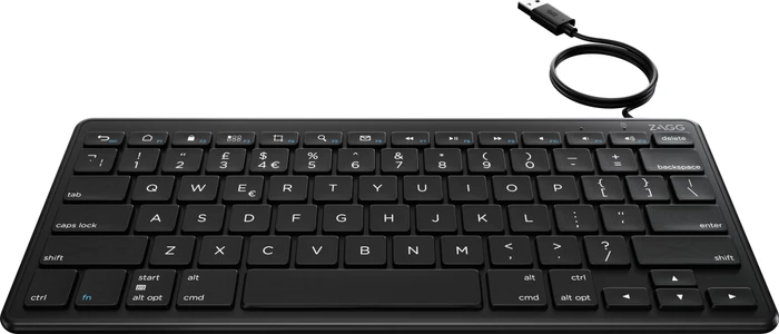 ZAGG Universal Tastatur, schwarz, USB, DE