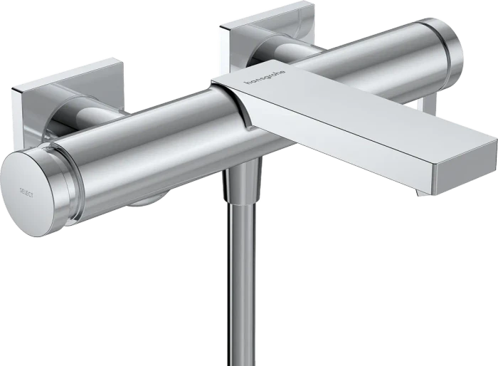 Hansgrohe Tecturis E Einhebel-Wannenmischer Aufputz chrom