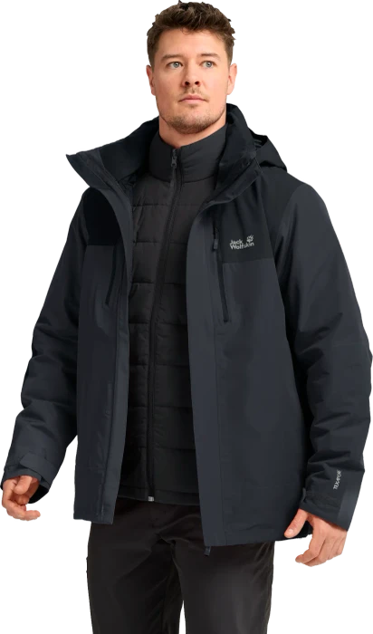 Jack Wolfskin Jasper Pro 3in1 Funktionsjacke phantom (Herren)