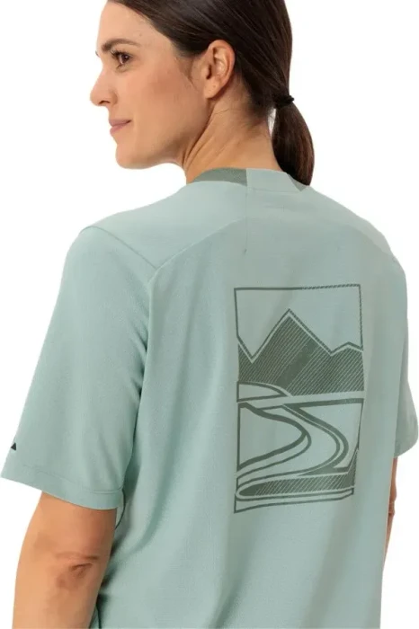 Vaude Loamer Mountainbike Funktionsshirt kurzarm dusty fern (Damen)