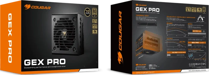 Cougar GEX PRO 750 750W, ATX 3.1