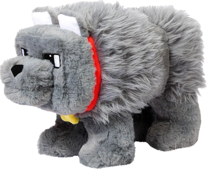 Mattel Minecraft Dennis the Wolf Deluxe (JKB90)