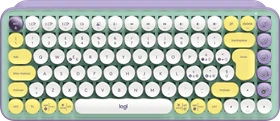 Logitech POP Keys Wireless Mechanical Keyboard, Logi Bolt, Daydream, TTC BROWN, USB/Bluetooth, IT