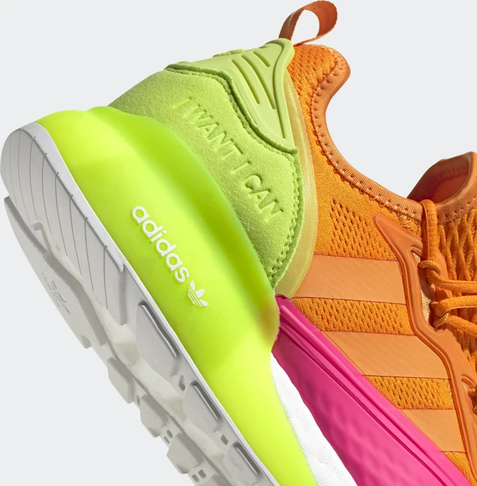 adidas ZX 2K Boost cloud white/bright orange/semi solar pink (Herren)