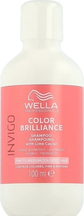 Wella Invigo Color Brilliance Shampoo feines und normales Haar, 100ml
