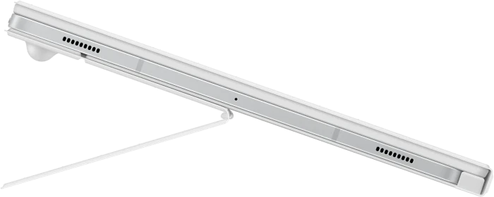 Samsung EF-DX825 Book Cover Keyboard mit AI-Taste für Galaxy Tab S9+ / S9 FE+ / S10+, weiß, DE