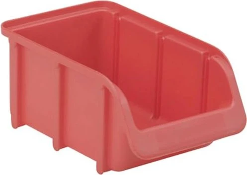 Hünersdorff PP Sichtbox Gr.3/L rot