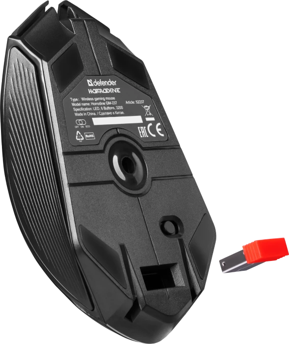 Defender Horrordine GM-237 Wireless Gaming Mouse schwarz, USB