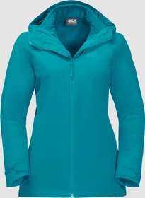 Jack Wolfskin Norrland 3in1 Funktionsjacke dark cyan (Damen)
