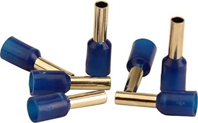 uniTEC Aderendhülse isoliert 2.50mm² / 8mm, 100 Stück