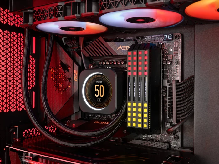 Corsair iCUE Elite LCD CPU-Kühler LCD-Display Upgrade-Kit, schwarz