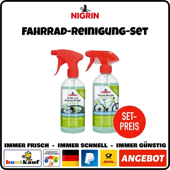 Nigrin smart 'n green Ketten- & Bremsenreiniger 500ml