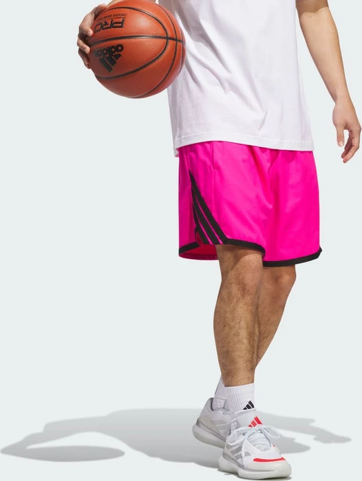 adidas Crazy Lite Trainingshose kurz shock pink/black (Herren)