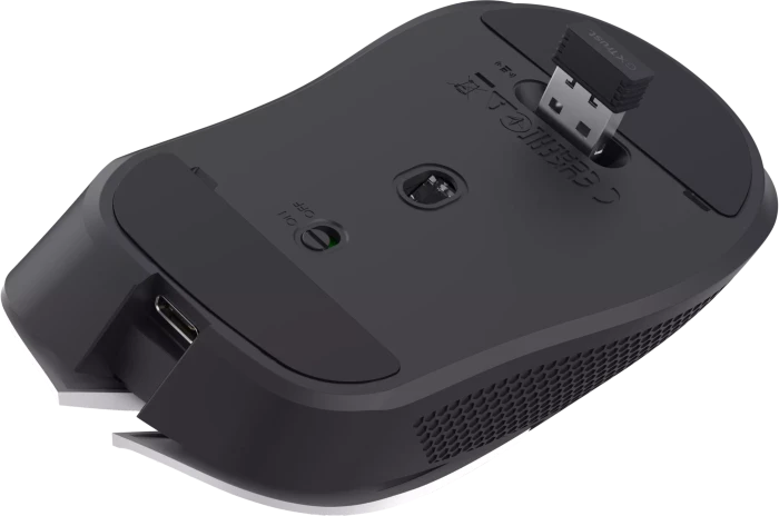 Trust Gaming GXT 923W YBAR Wireless Gaming Mouse weiß/schwarz, USB