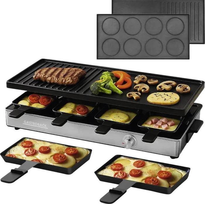 Gastroback 42563 Raclette Grill & Pancake Station