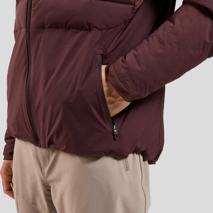 Odlo Ascent S-Thermic Mid Funktionsjacke fudge (Herren)