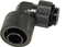 Aquatuning HF Schlauchanschluss, 90°, G1/4" AG auf 13/10mm drehbar, schwarz vernickelt Vorschaubild