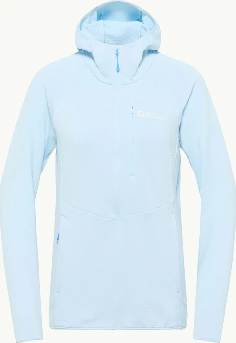 Jack Wolfskin Kolbenberg Hooded FZ Jacke ice blue (Damen)