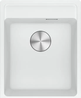 Franke Maris MRG 610-37 TL Einbau Becken mittig mit Ablauffernbedienung glacier