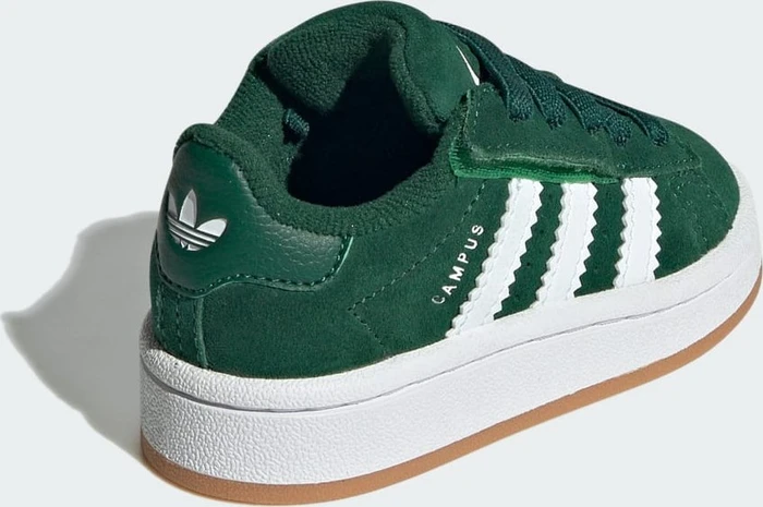 adidas Campus 00s Comfort Closure Elastic Lace dark green/cloud white/gum (Junior)