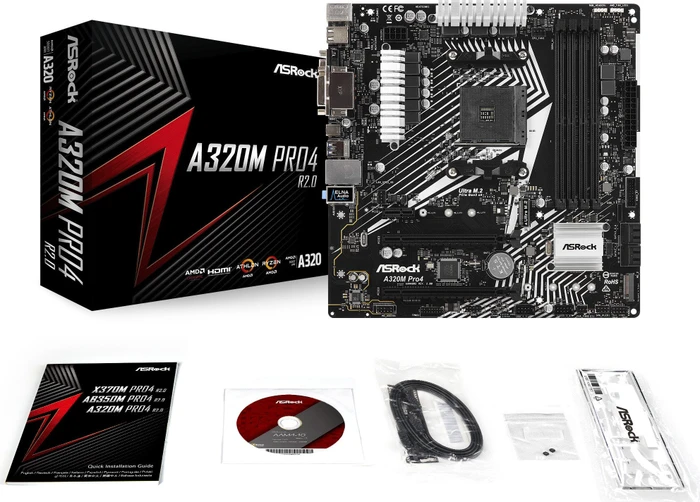 ASRock A320M Pro4 R2.0 (AMD AM4)