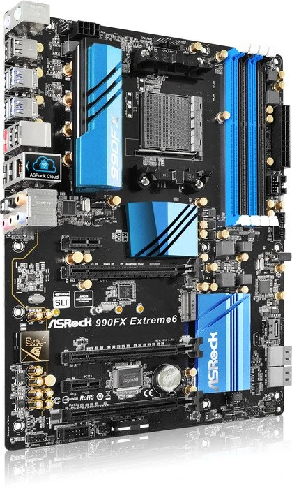 ASRock 990FX Extreme6 (AMD AM3+)