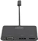 Digitus USB-C 3in1 Triple Monitor Adapter, USB-C auf HDMI/DisplayPort/VGA, schwarz Vorschaubild