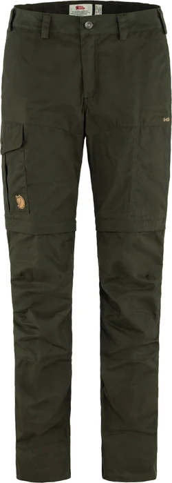 Fjällräven Karla Pro Zip-Off Hose lang deep forest (Damen)