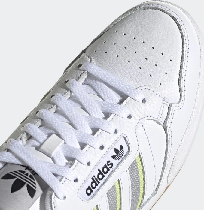 adidas Continental 80 Stripes cloud white/grey two/semi frozen yellow