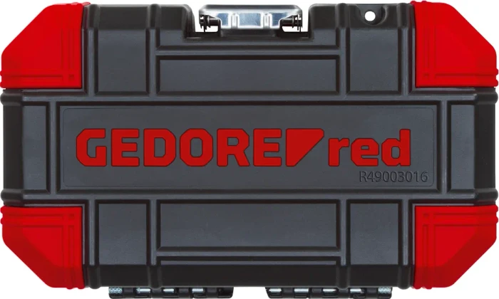 Gedore red R49003016 Steckschlüsselsatz inkl. Werkzeugbox, 16-tlg.