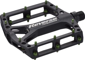 Reverse Black ONE Plattformpedale black/light green