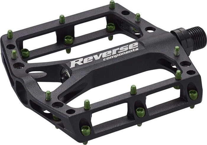 Reverse Black ONE Plattformpedale black/light green