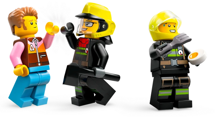 LEGO City - Feuerwehrgeländewagen mit Rettungsboot