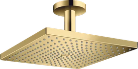 Hansgrohe Raindance E 300 1jet Kopfbrause mit Deckenanschluss polished goldoptik