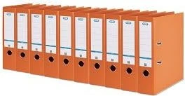 Elba smart pro+ Ordner 2-Ring, 80mm, A4, orange, 10er-Pack